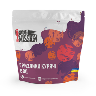 Гризлики Курячі BBQ, 35г Food Mission fm.30504 фото