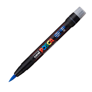 Маркер uni POSCA, 1-10мм, синій PCF-350 BLUE фото