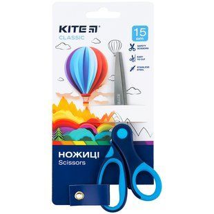 Ножиці дитячі, 15см Kite Classic K-126-2 фото