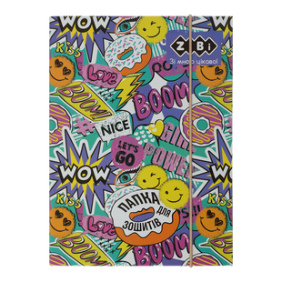 Папка для зошитів WOW, картонна, на гумках В5+ (175х240х25мм), KIDS Line ZB.14960 фото