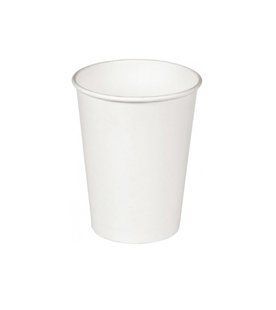 /Стакан паперовий, об'єм 175 мл білий 50шт/уп CUP175WT фото