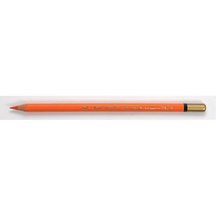 Олівці аквар MONDELUZ reddish orange/чевроно-оранж 3720/5 фото