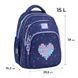 Набір рюкзак + пенал + сумка для взуття Kite 763M Type Love SET_K26-763M-2 фото 4