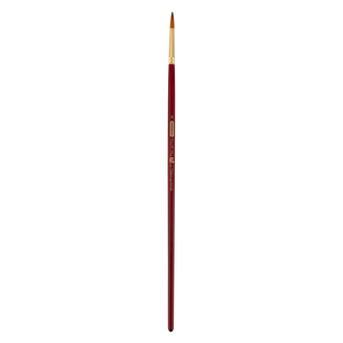 Пензель синтетичний, Cherry 6971, круглий 8, довга ручка, ART Line ZB.6971SRD-8 фото