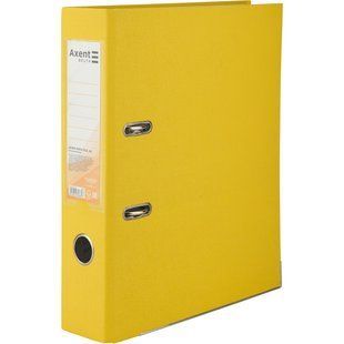 Папка-реєстратор одностор. PP 7,5 cм, розібр, жовт D1714-08P фото