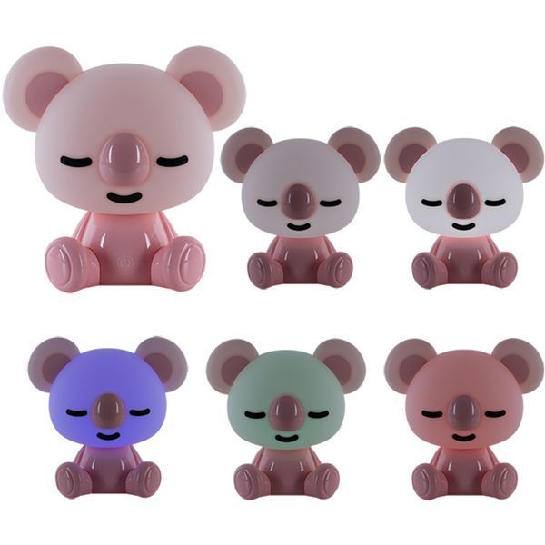 Світильник-нічник LED з акумулятором Koala, рожевий K24-491-2-2 фото